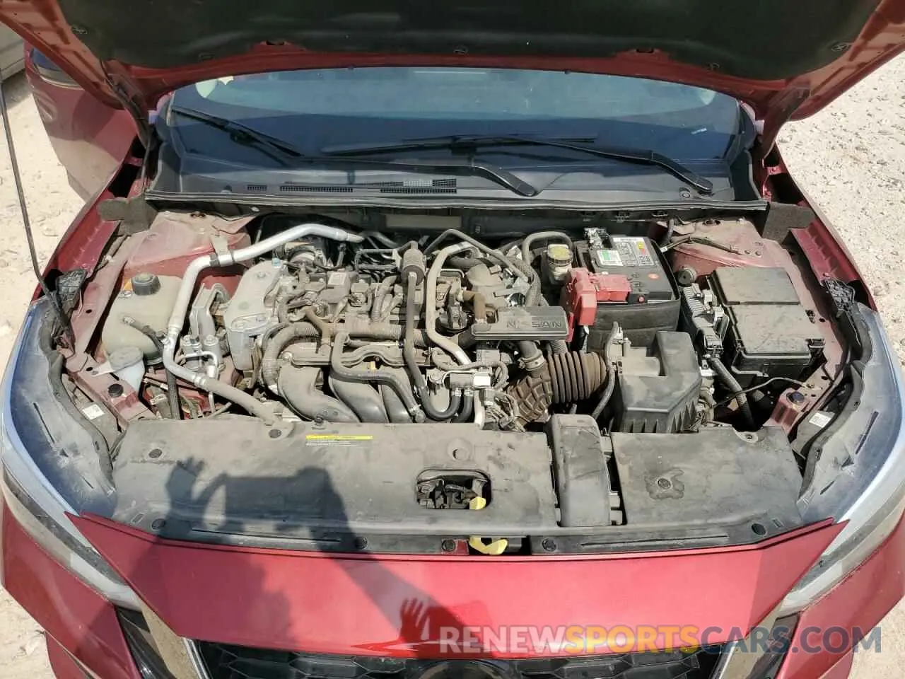 11 Фотография поврежденного автомобиля 3N1AB8DVXLY266366 NISSAN SENTRA 2020