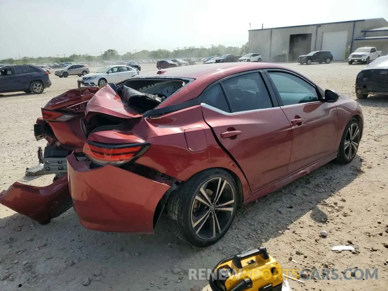 3 Фотография поврежденного автомобиля 3N1AB8DVXLY266366 NISSAN SENTRA 2020