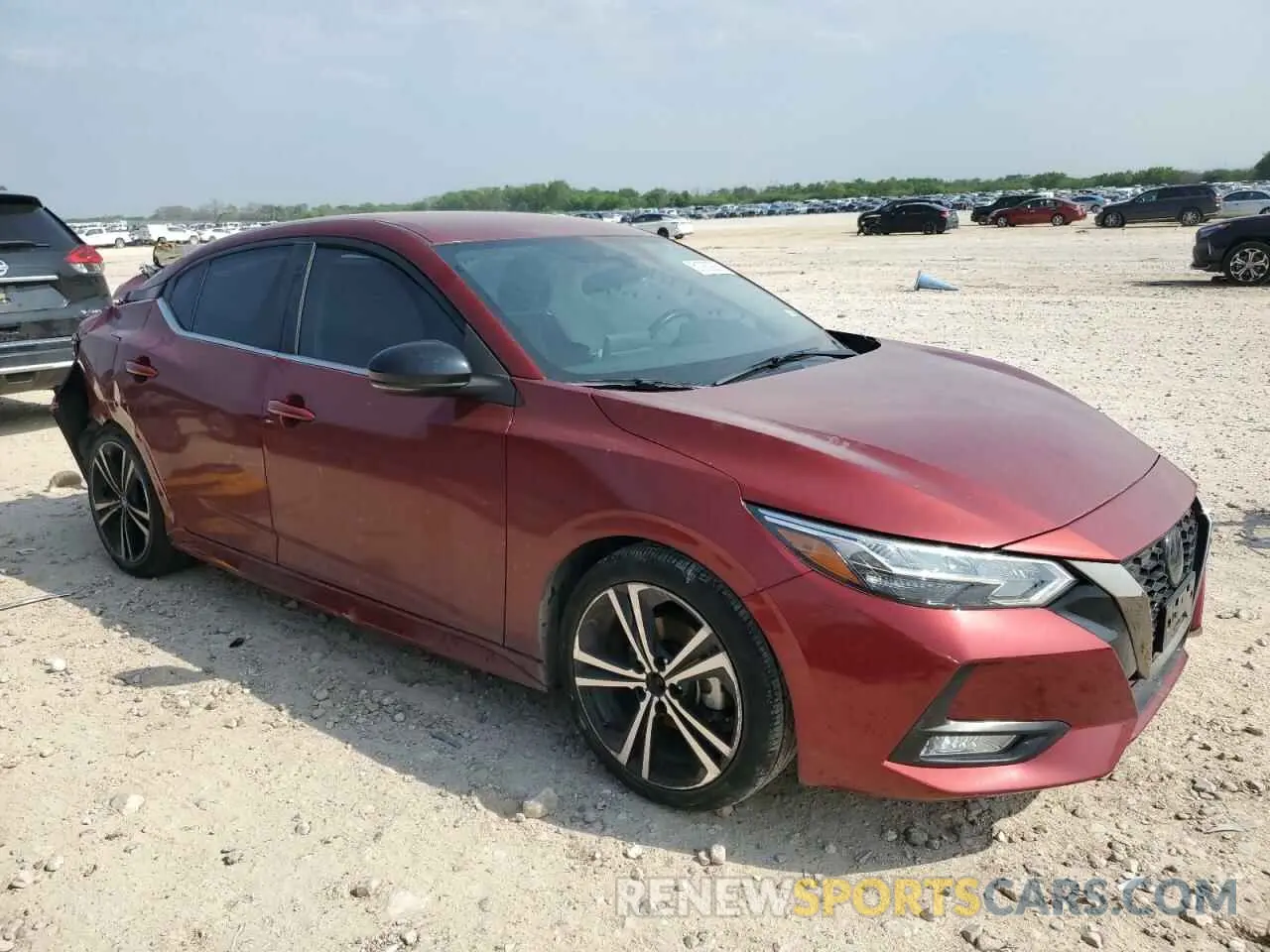 4 Фотография поврежденного автомобиля 3N1AB8DVXLY266366 NISSAN SENTRA 2020