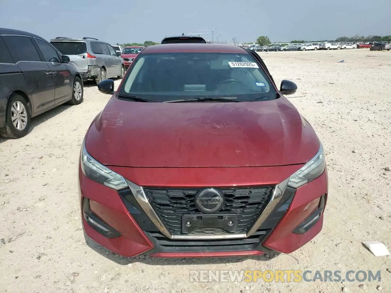 5 Фотография поврежденного автомобиля 3N1AB8DVXLY266366 NISSAN SENTRA 2020