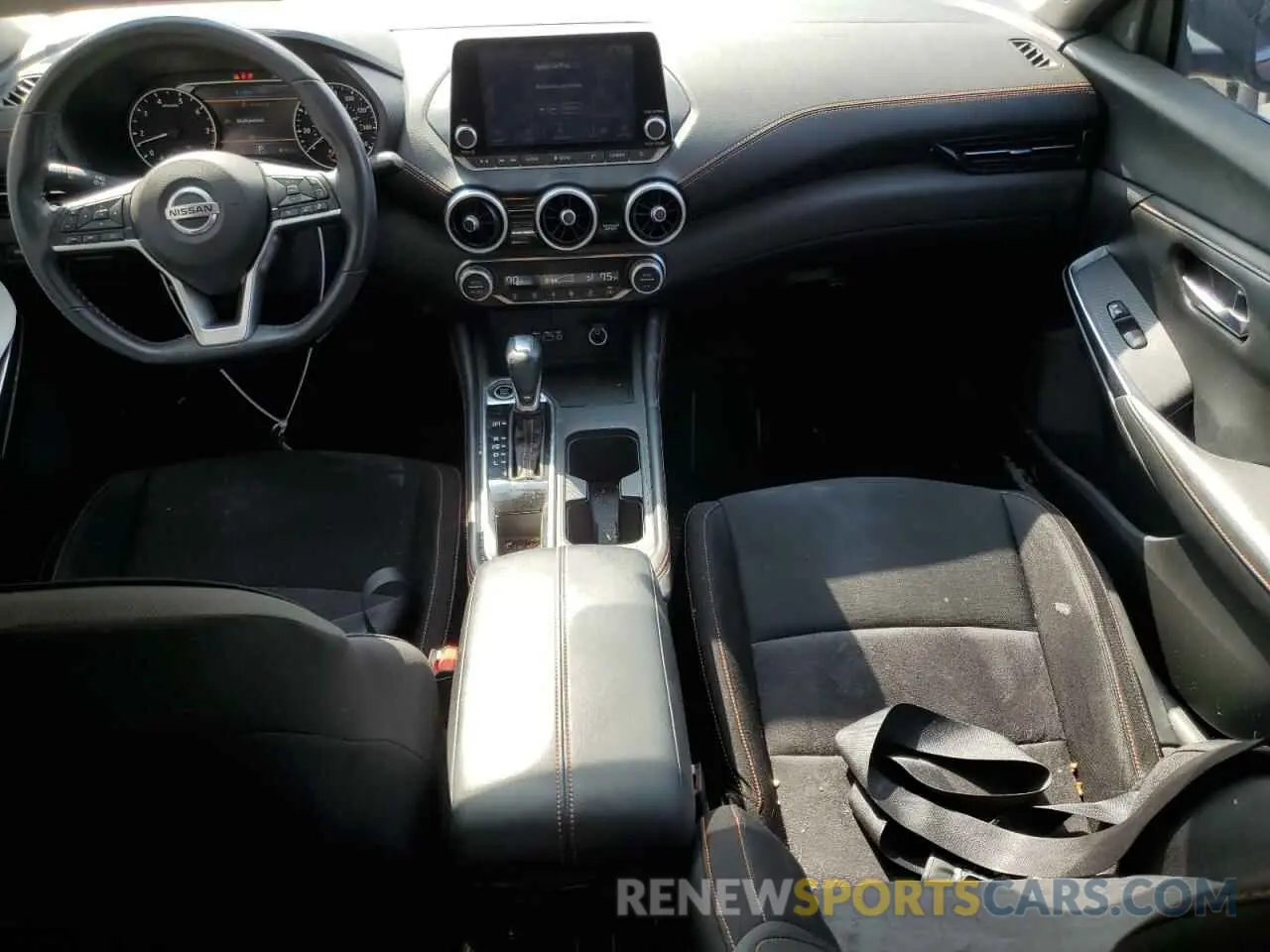 8 Фотография поврежденного автомобиля 3N1AB8DVXLY266366 NISSAN SENTRA 2020