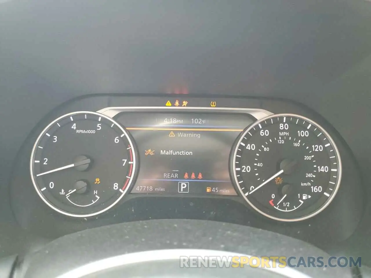 9 Фотография поврежденного автомобиля 3N1AB8DVXLY266366 NISSAN SENTRA 2020