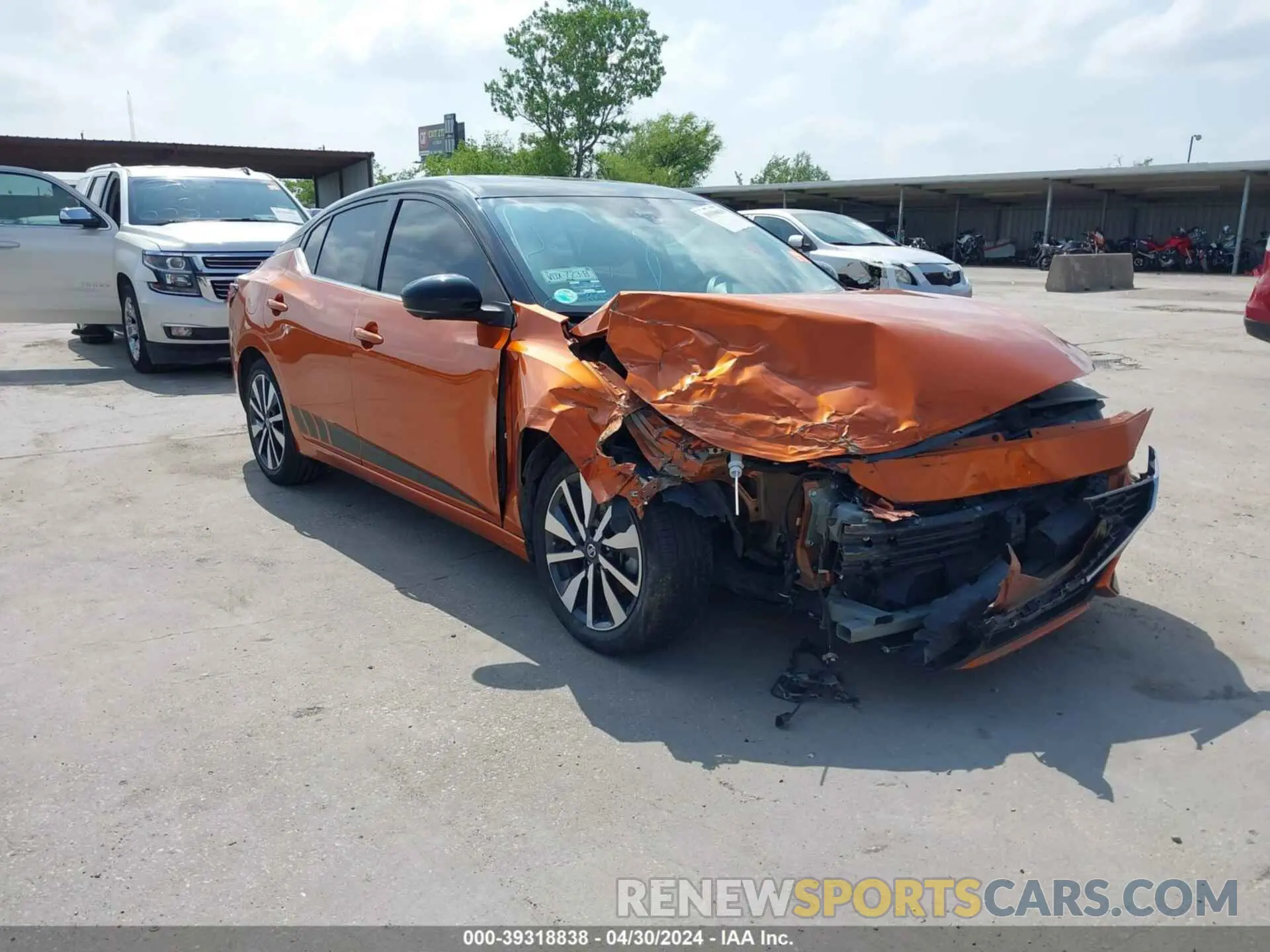 1 Фотография поврежденного автомобиля 3N1AB8AEXMY237360 NISSAN SENTRA 2021