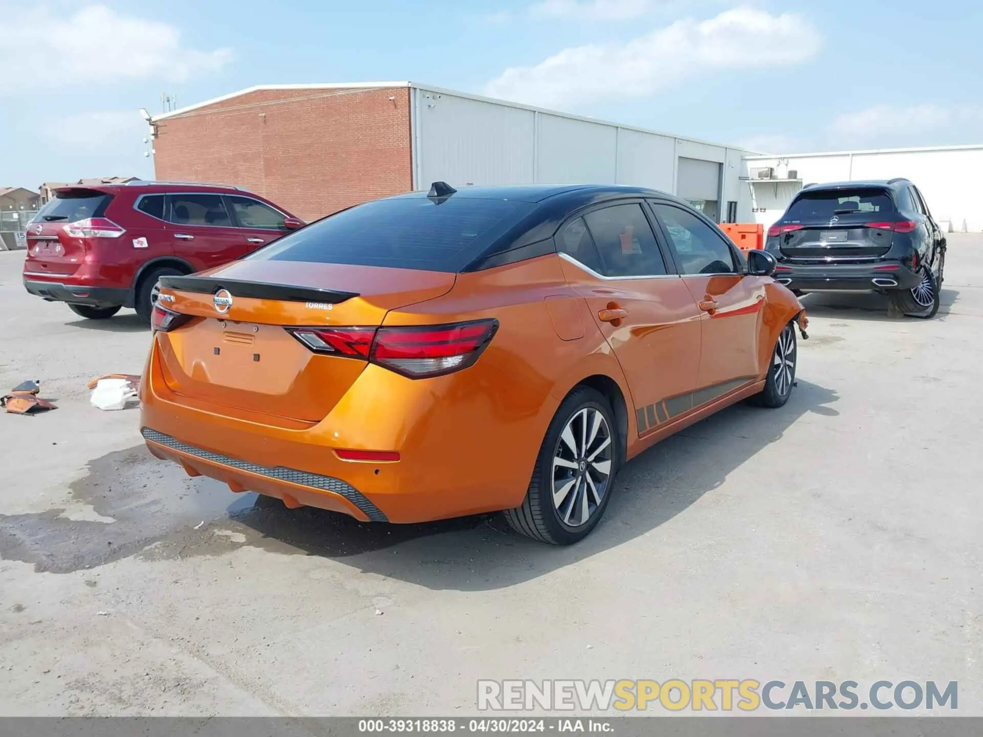 4 Фотография поврежденного автомобиля 3N1AB8AEXMY237360 NISSAN SENTRA 2021
