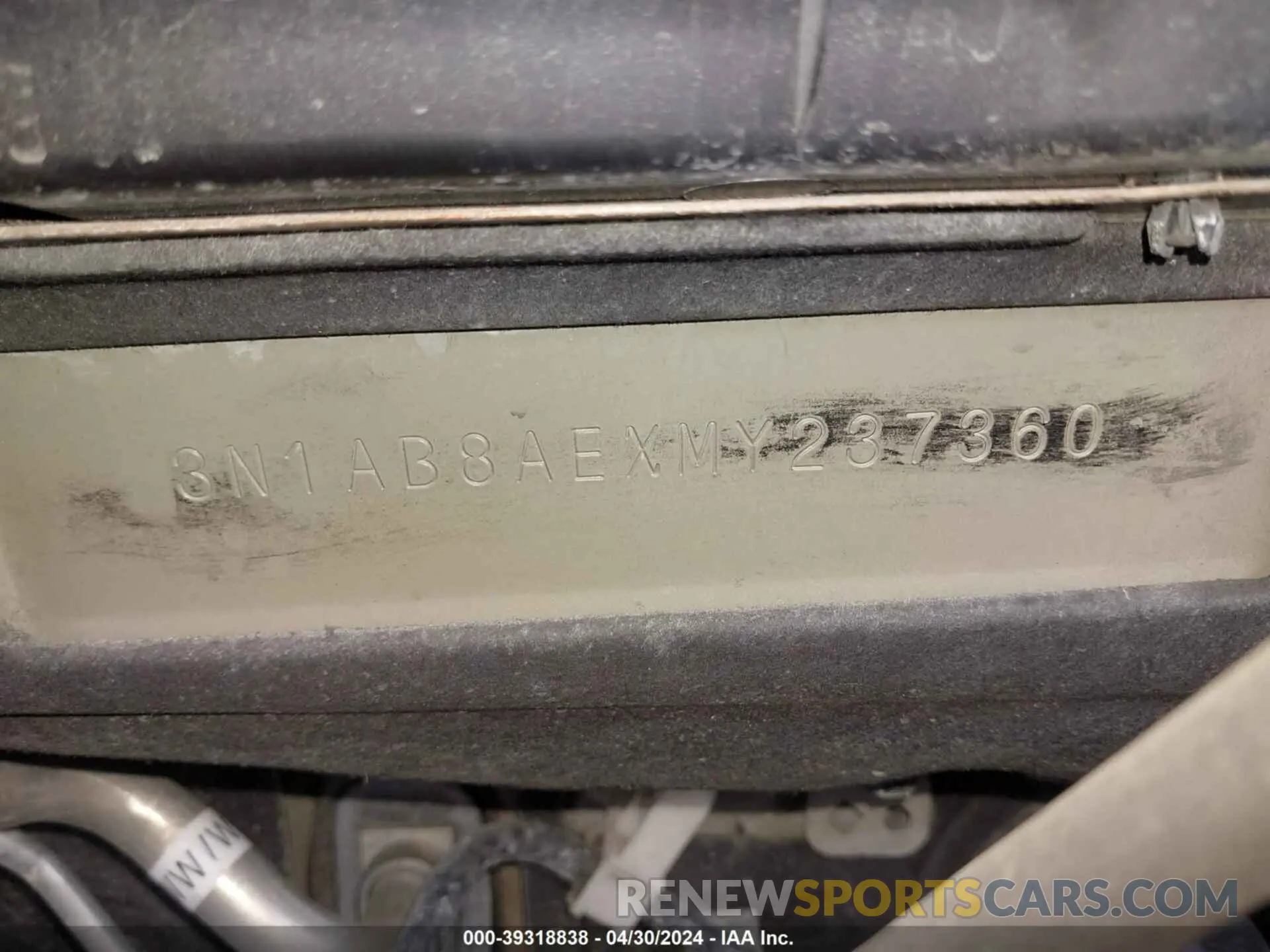 9 Фотография поврежденного автомобиля 3N1AB8AEXMY237360 NISSAN SENTRA 2021