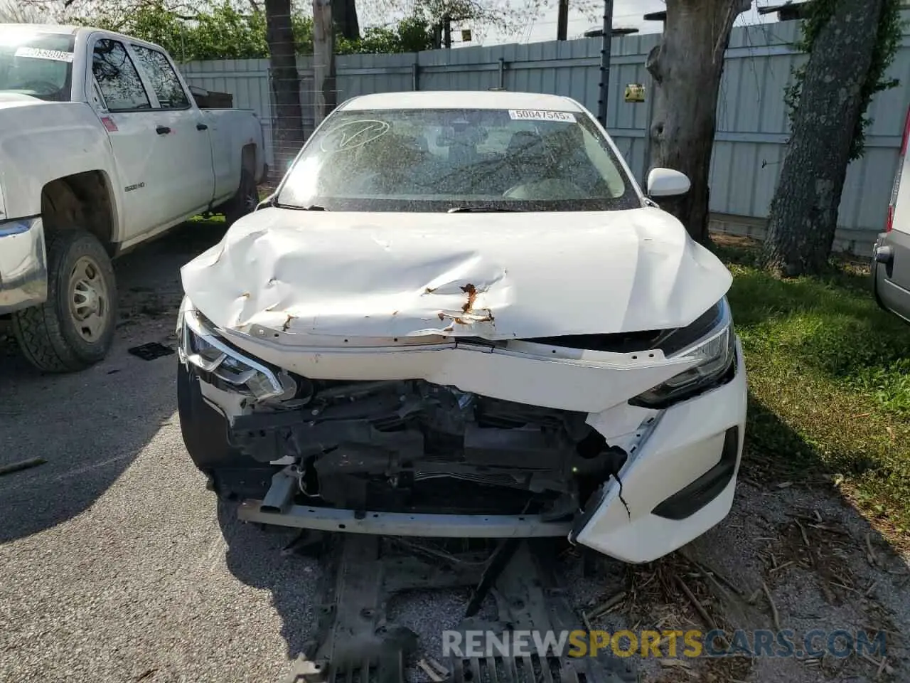 5 Фотография поврежденного автомобиля 3N1AB8BV2MY226738 NISSAN SENTRA 2021