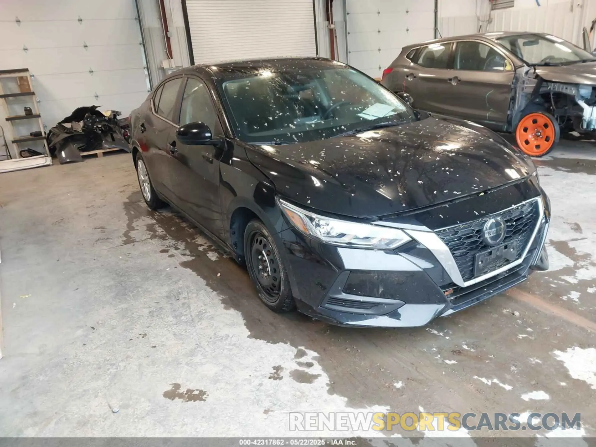 1 Photograph of a damaged car 3N1AB8BV3MY227333 NISSAN SENTRA 2021