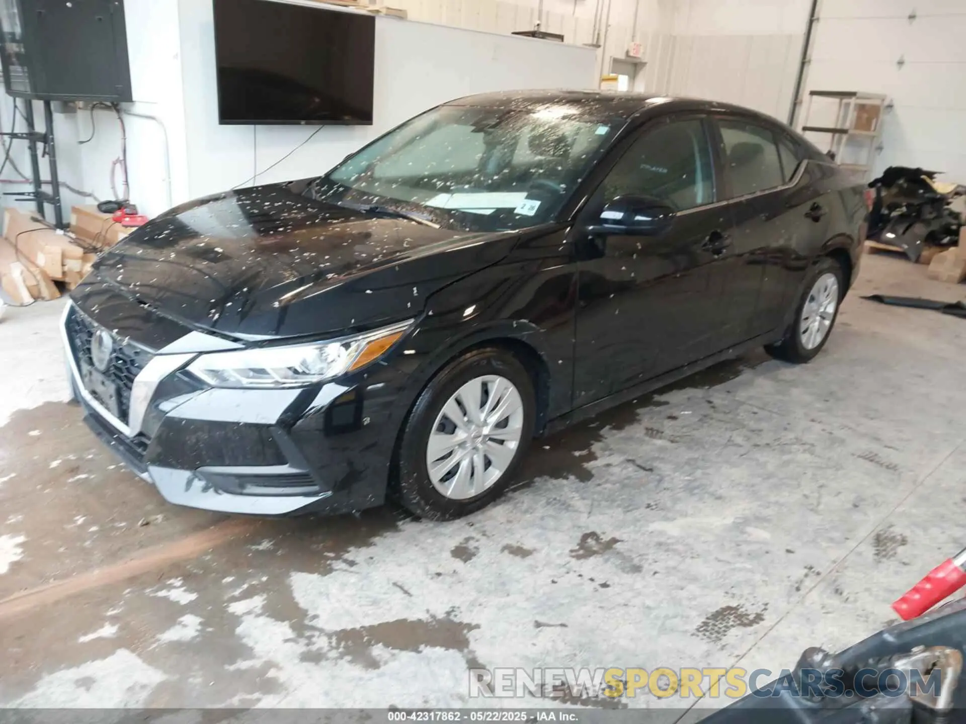 2 Photograph of a damaged car 3N1AB8BV3MY227333 NISSAN SENTRA 2021
