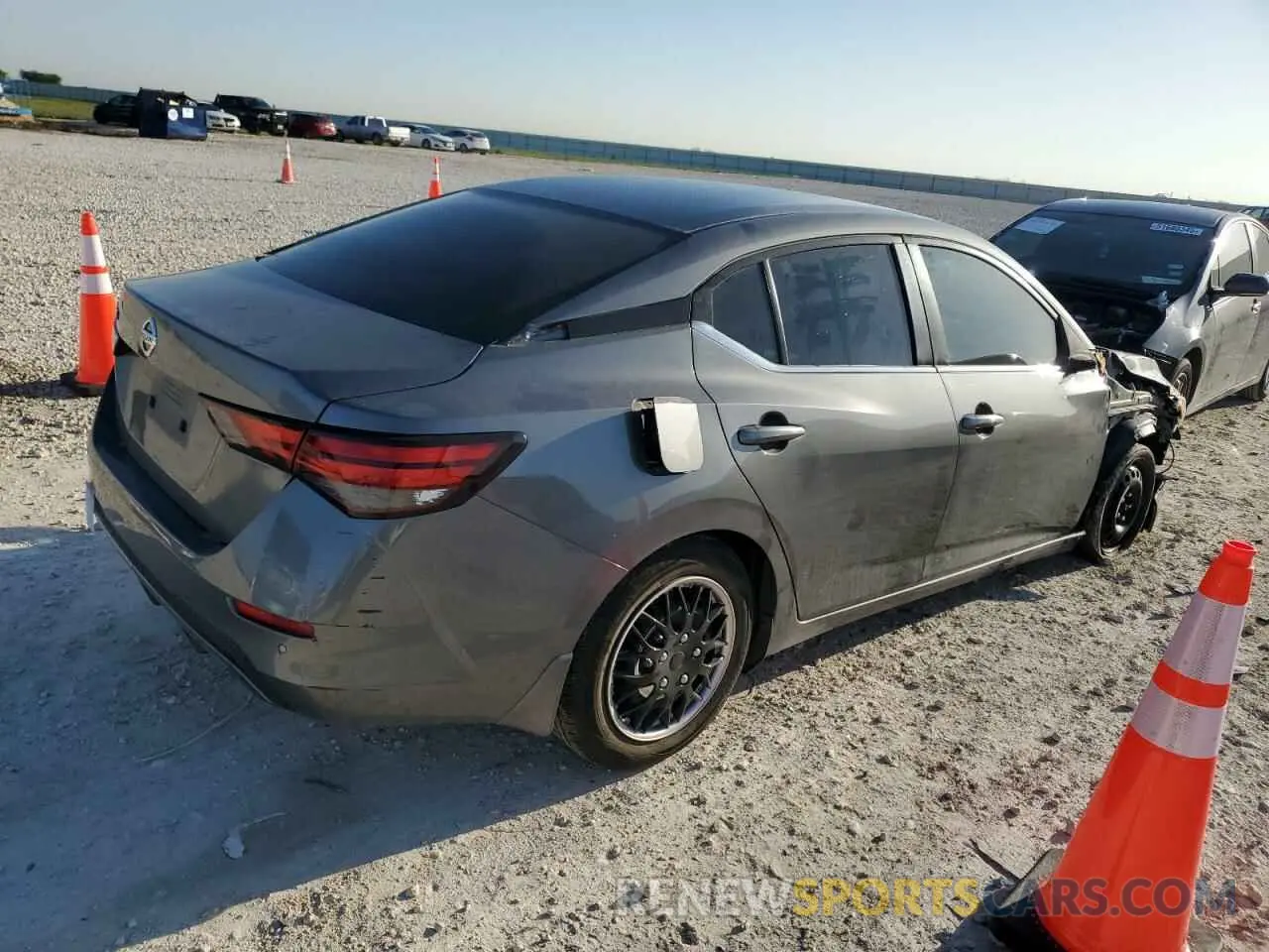 3 Photograph of a damaged car 3N1AB8BV4MY252676 NISSAN SENTRA 2021