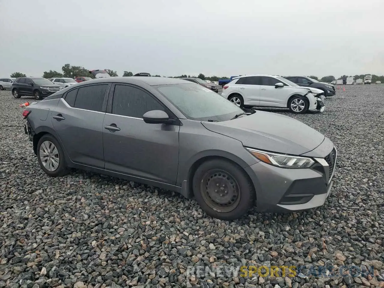 4 Photograph of a damaged car 3N1AB8BV4MY254590 NISSAN SENTRA 2021