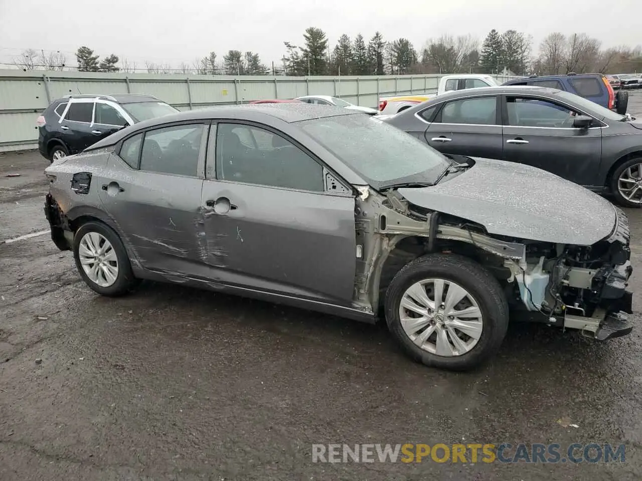 4 Photograph of a damaged car 3N1AB8BV4MY278632 NISSAN SENTRA 2021