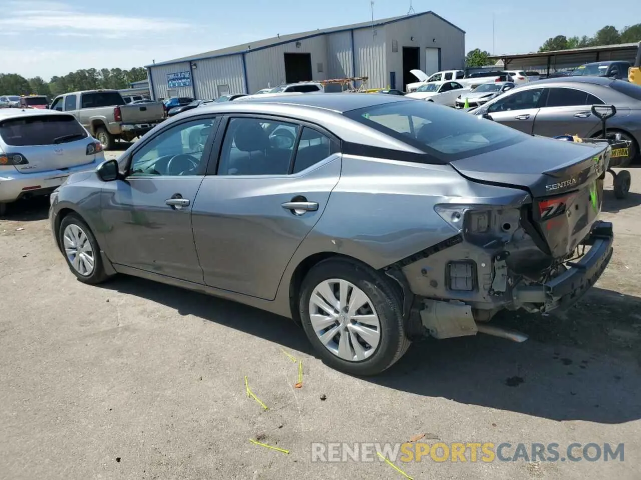 2 Photograph of a damaged car 3N1AB8BV4MY305151 NISSAN SENTRA 2021