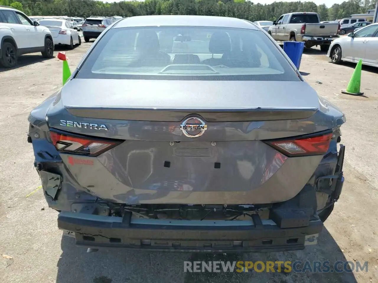 6 Photograph of a damaged car 3N1AB8BV4MY305151 NISSAN SENTRA 2021