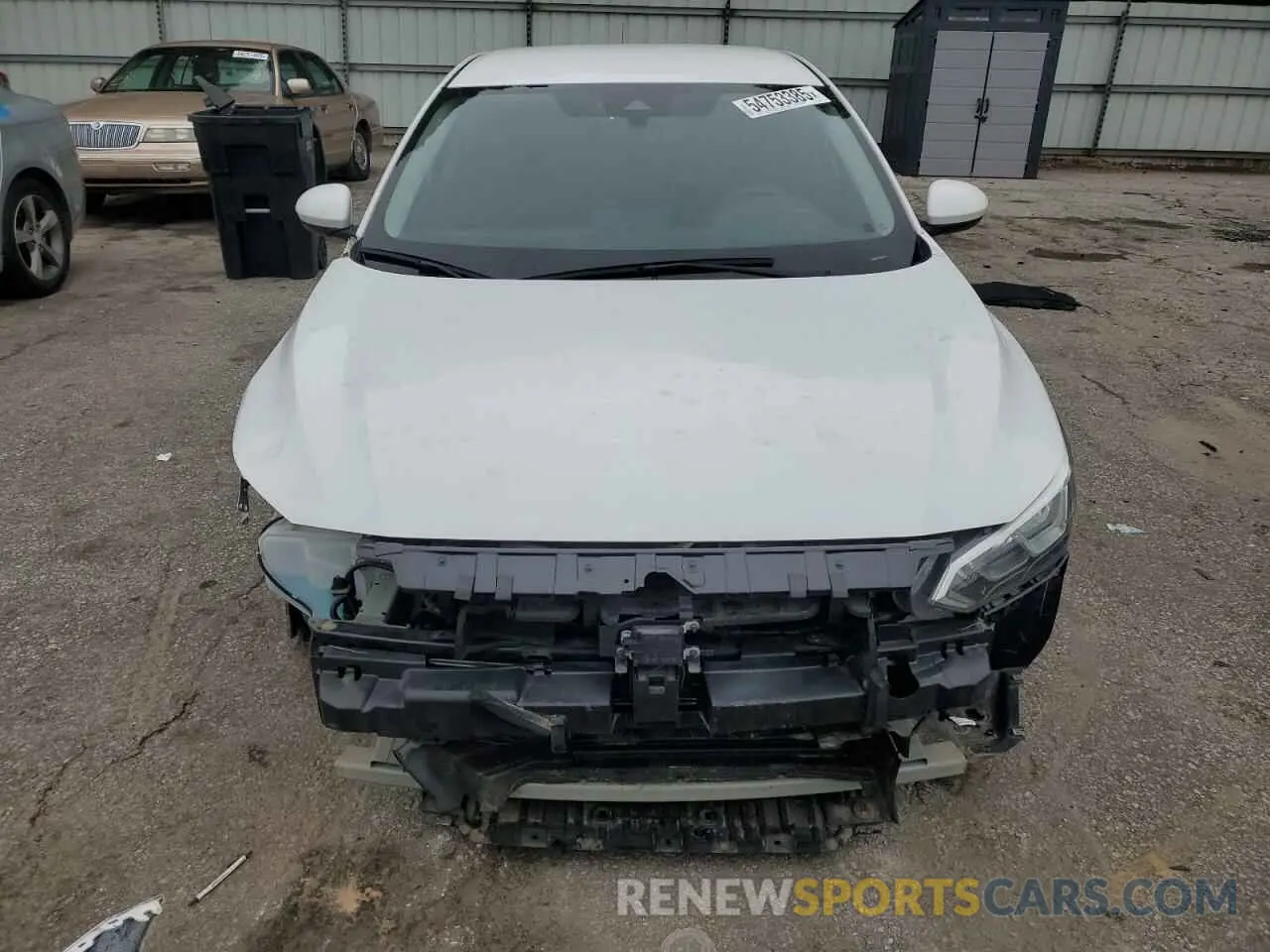 5 Photograph of a damaged car 3N1AB8BV4MY323164 NISSAN SENTRA 2021