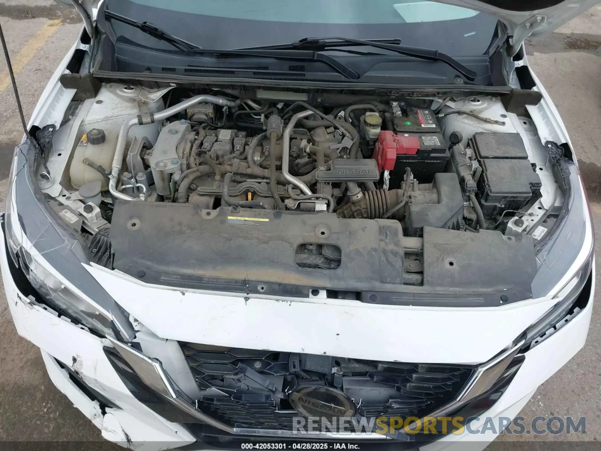 10 Photograph of a damaged car 3N1AB8BV5MY229973 NISSAN SENTRA 2021