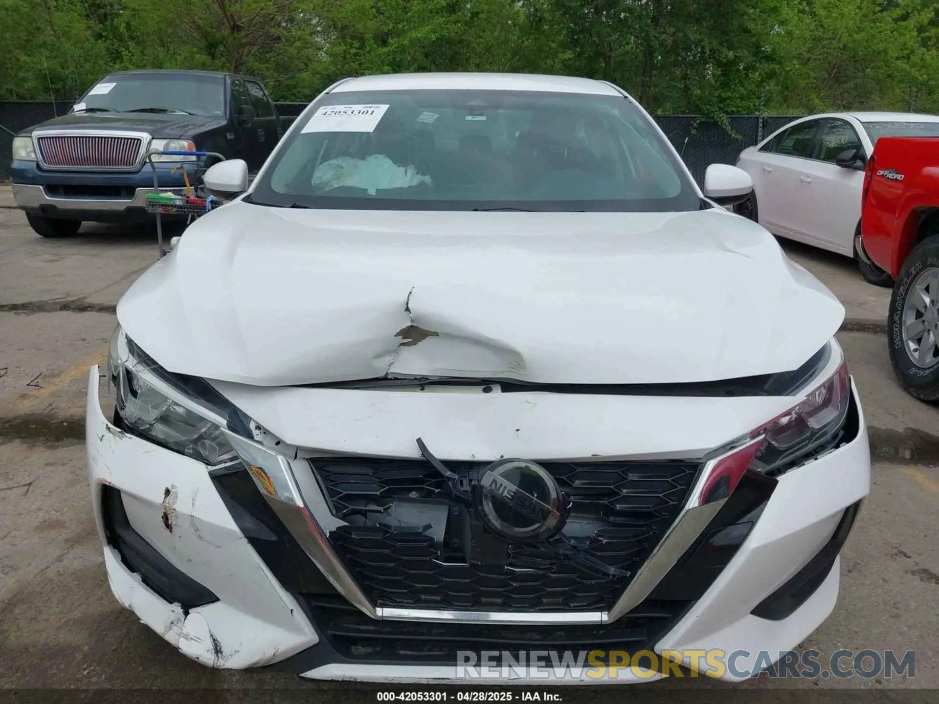 12 Photograph of a damaged car 3N1AB8BV5MY229973 NISSAN SENTRA 2021
