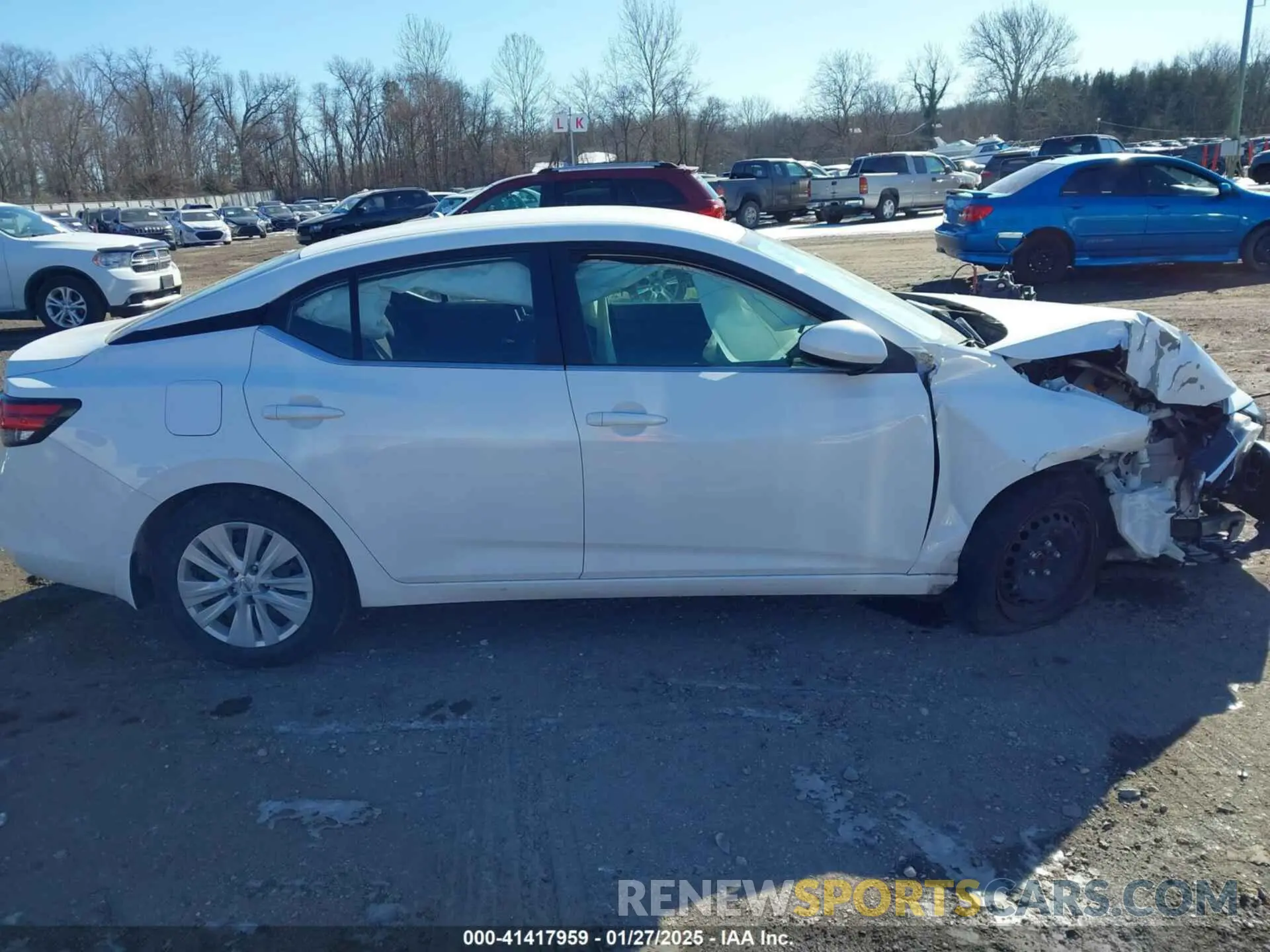 13 Photograph of a damaged car 3N1AB8BV5MY312139 NISSAN SENTRA 2021