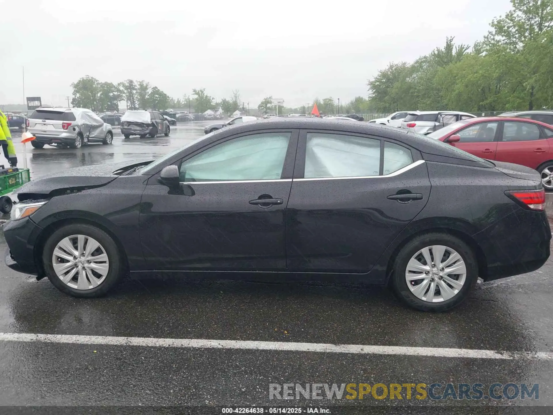 14 Photograph of a damaged car 3N1AB8BV5MY317714 NISSAN SENTRA 2021