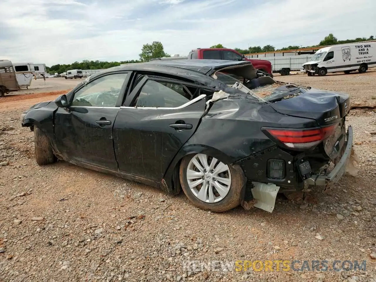 2 Фотография поврежденного автомобиля 3N1AB8BV6MY277997 NISSAN SENTRA 2021