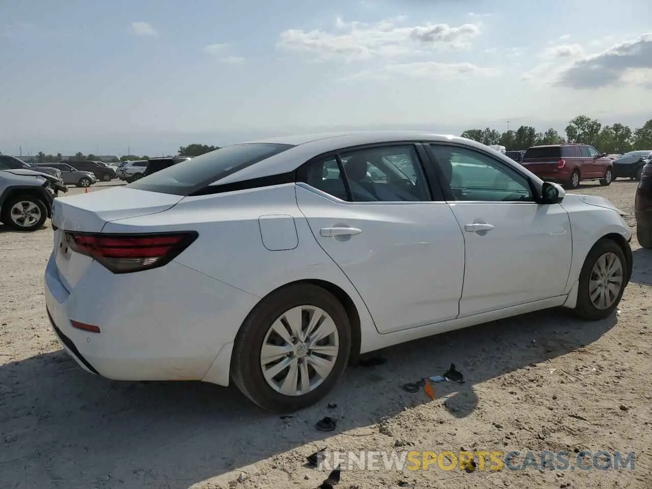 3 Photograph of a damaged car 3N1AB8BV6MY288126 NISSAN SENTRA 2021