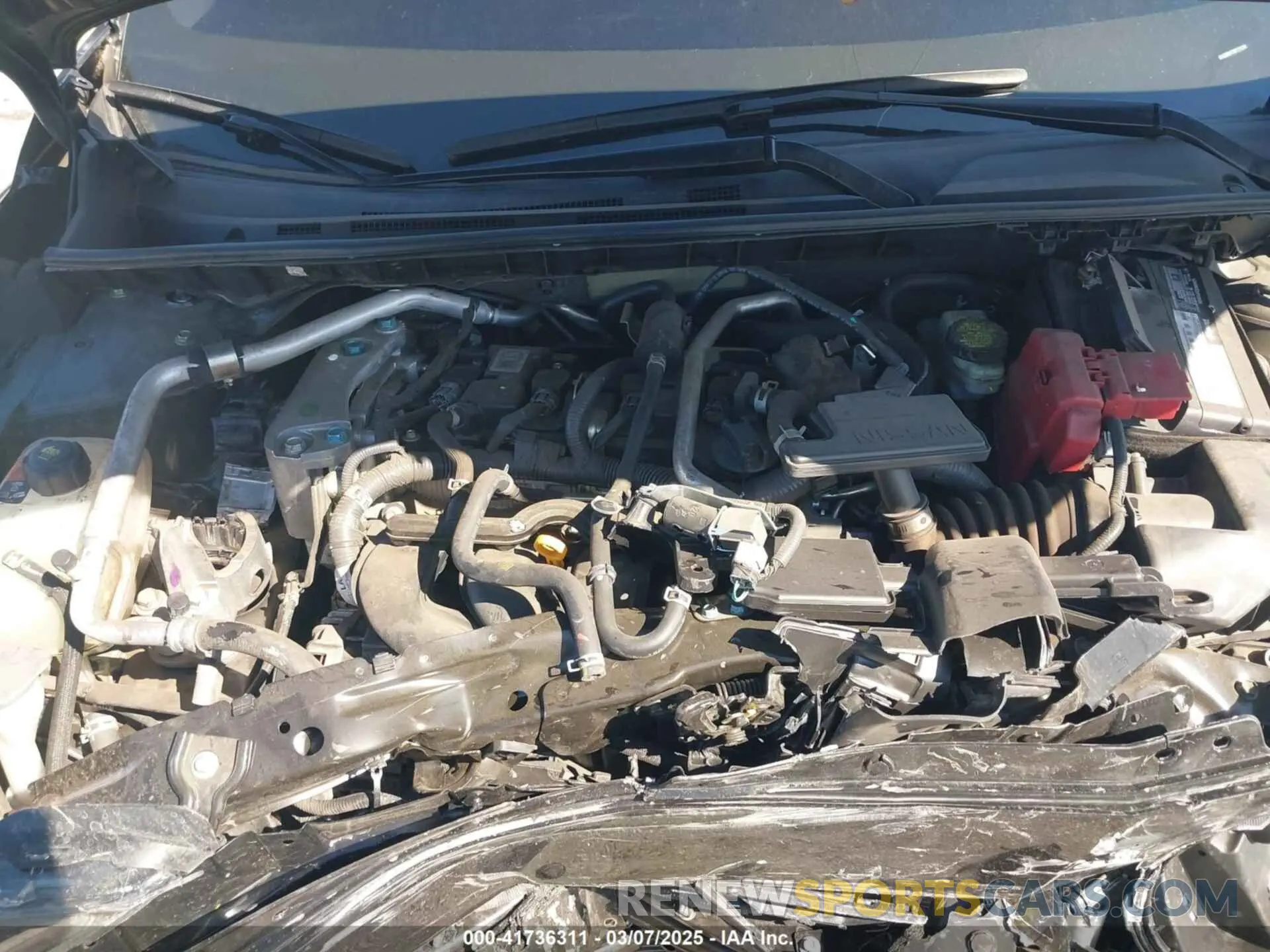 10 Фотография поврежденного автомобиля 3N1AB8BV7MY211345 NISSAN SENTRA 2021