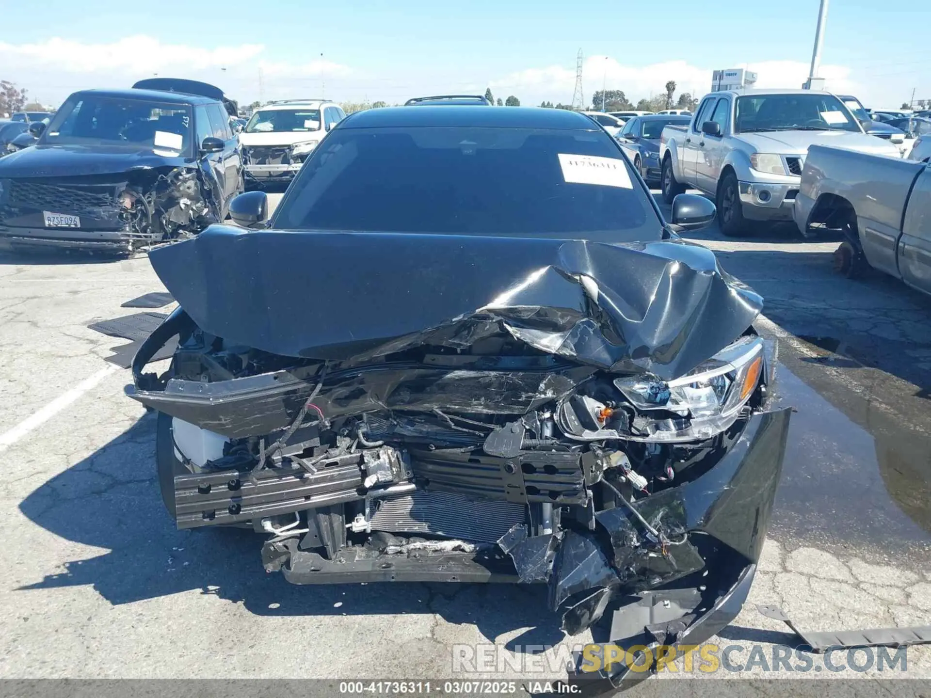 11 Фотография поврежденного автомобиля 3N1AB8BV7MY211345 NISSAN SENTRA 2021