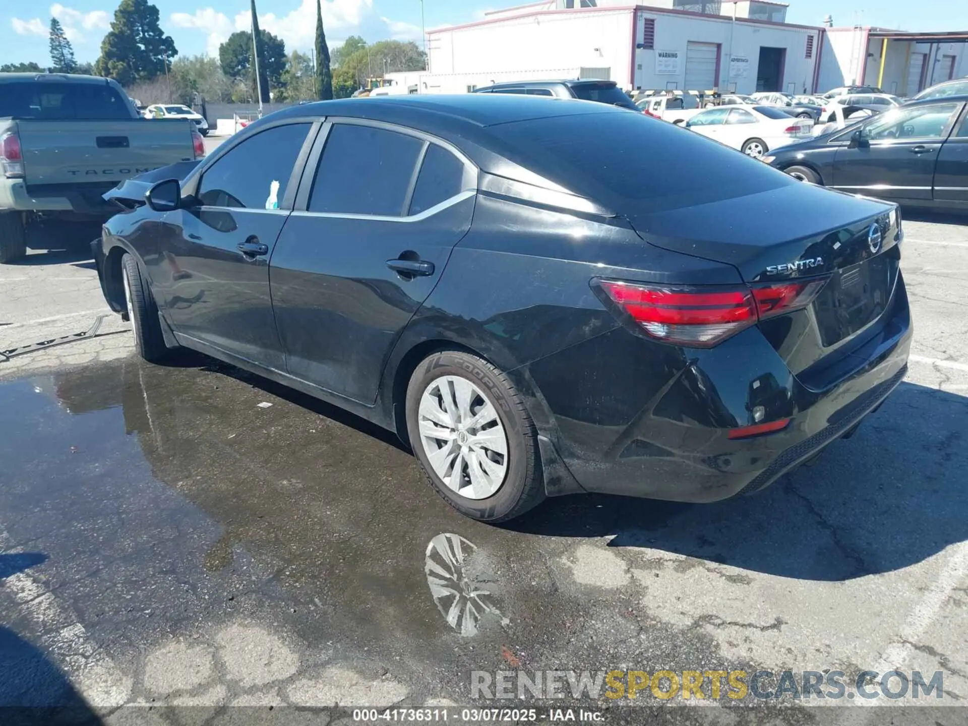 3 Фотография поврежденного автомобиля 3N1AB8BV7MY211345 NISSAN SENTRA 2021