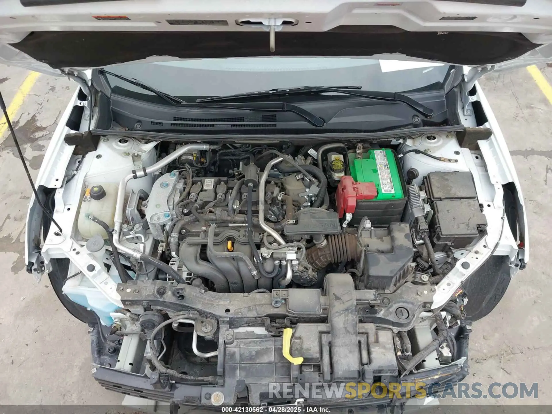 10 Photograph of a damaged car 3N1AB8BV7MY230137 NISSAN SENTRA 2021