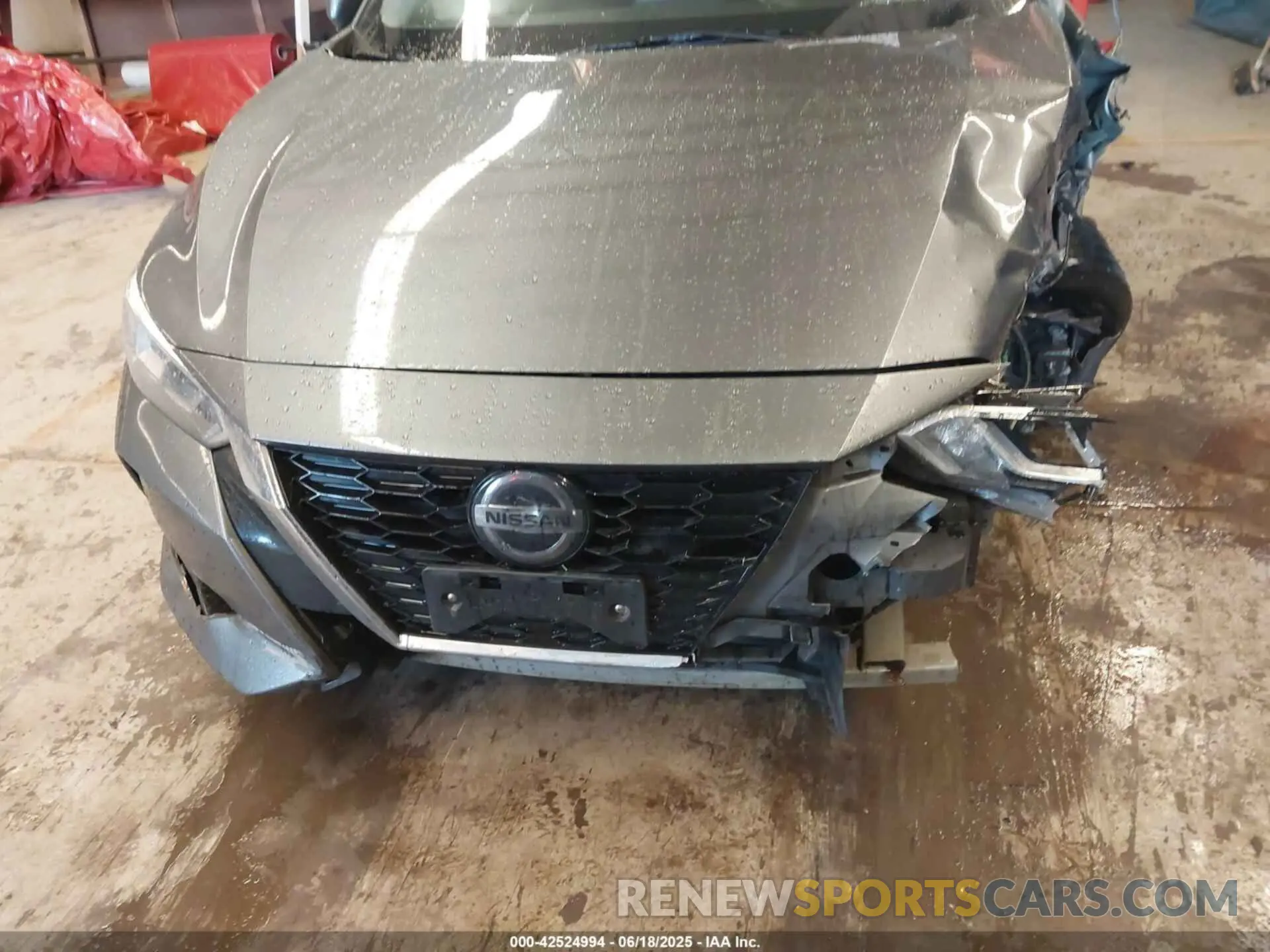 17 Photograph of a damaged car 3N1AB8BV7MY232843 NISSAN SENTRA 2021