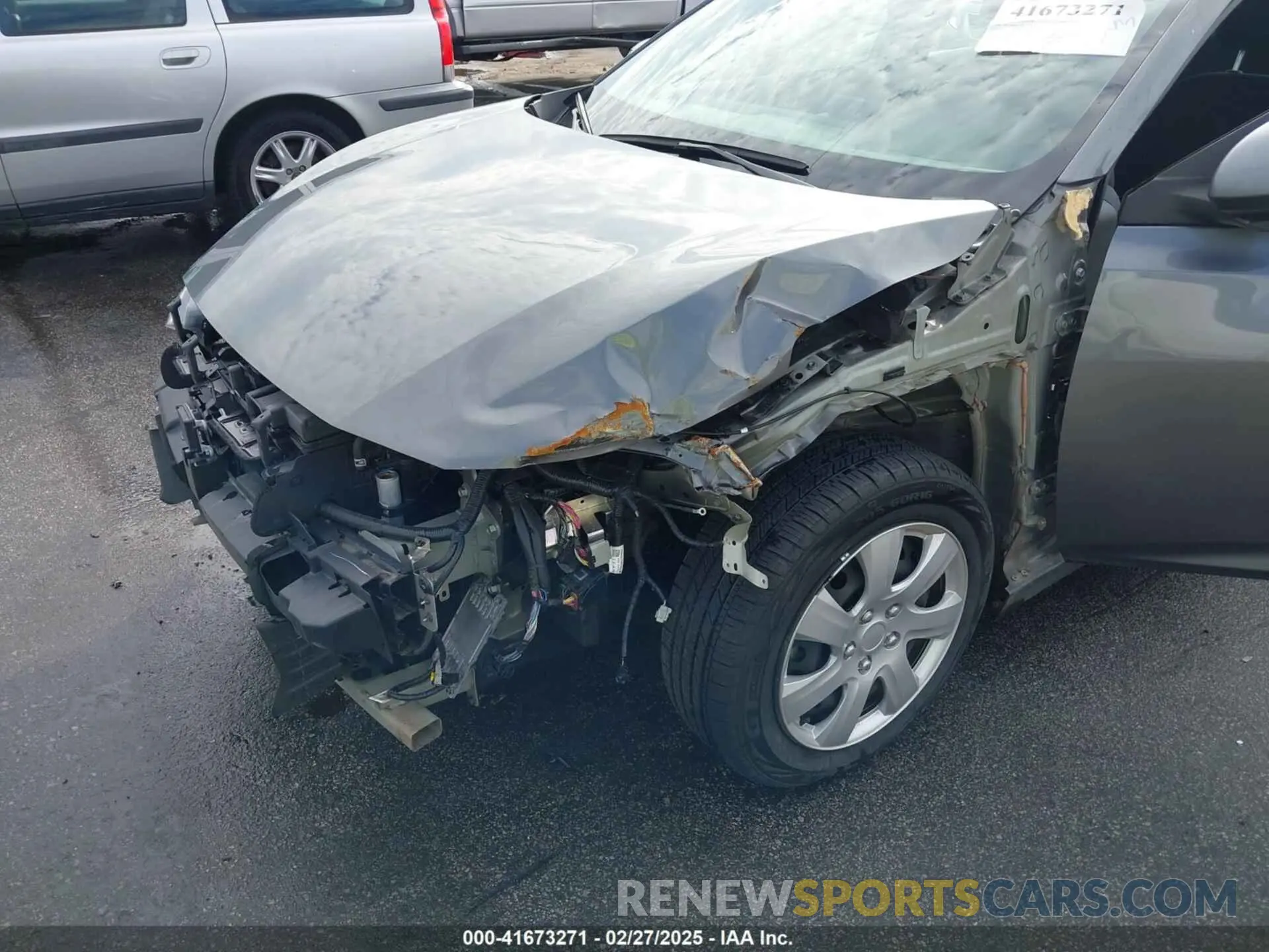 6 Photograph of a damaged car 3N1AB8BV7MY271934 NISSAN SENTRA 2021