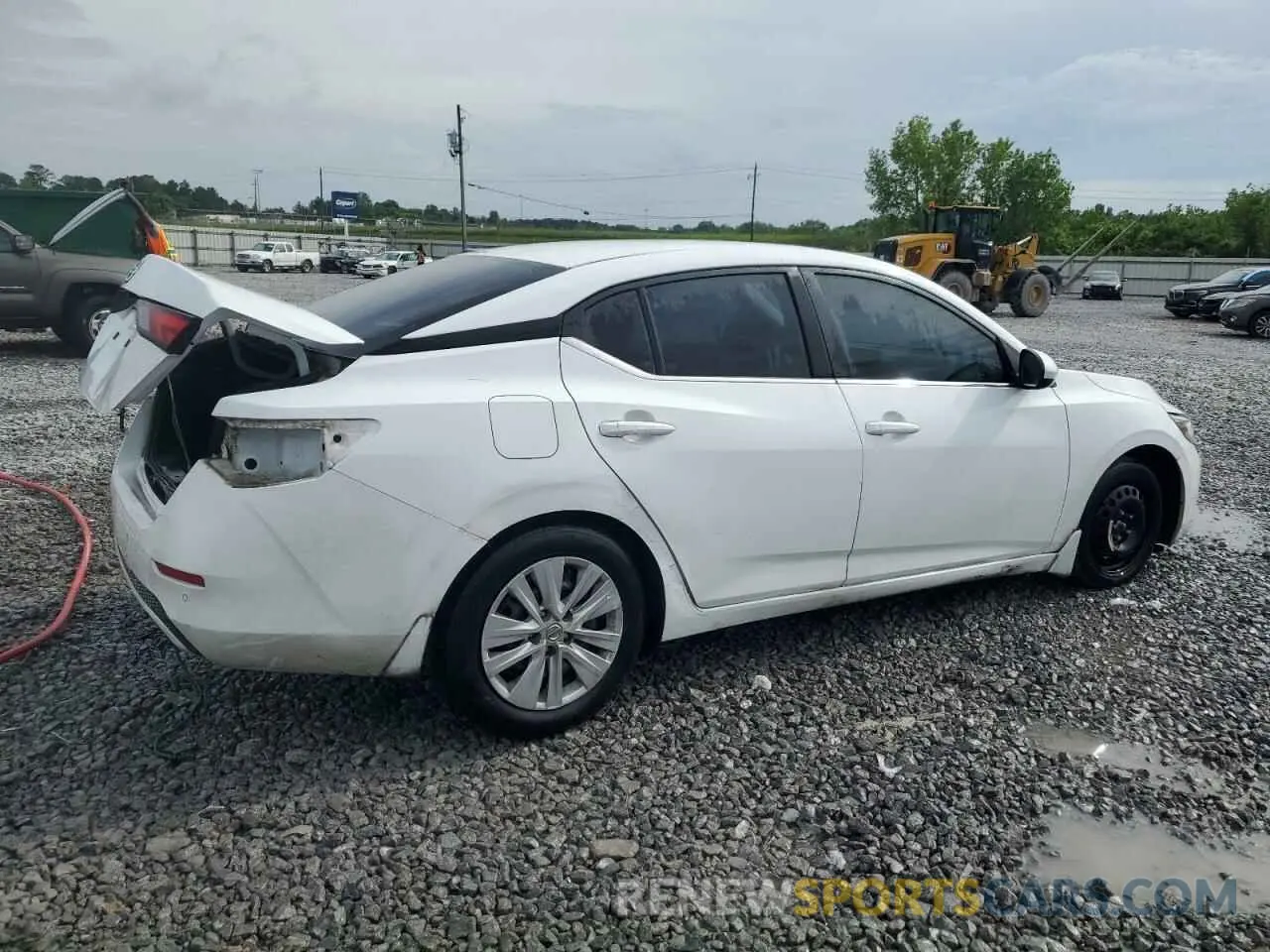 3 Photograph of a damaged car 3N1AB8BV7MY277135 NISSAN SENTRA 2021