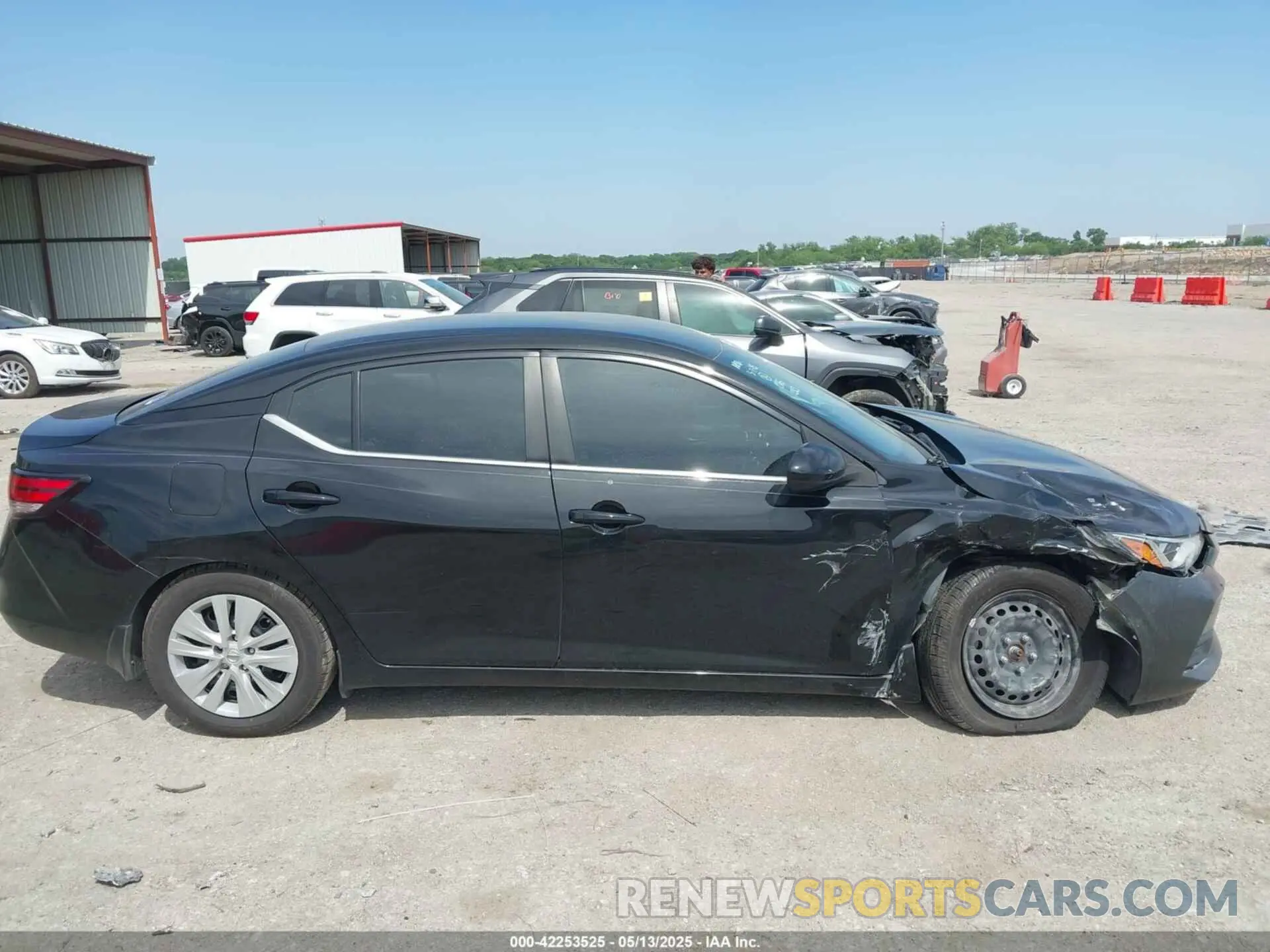 13 Photograph of a damaged car 3N1AB8BV7MY292363 NISSAN SENTRA 2021