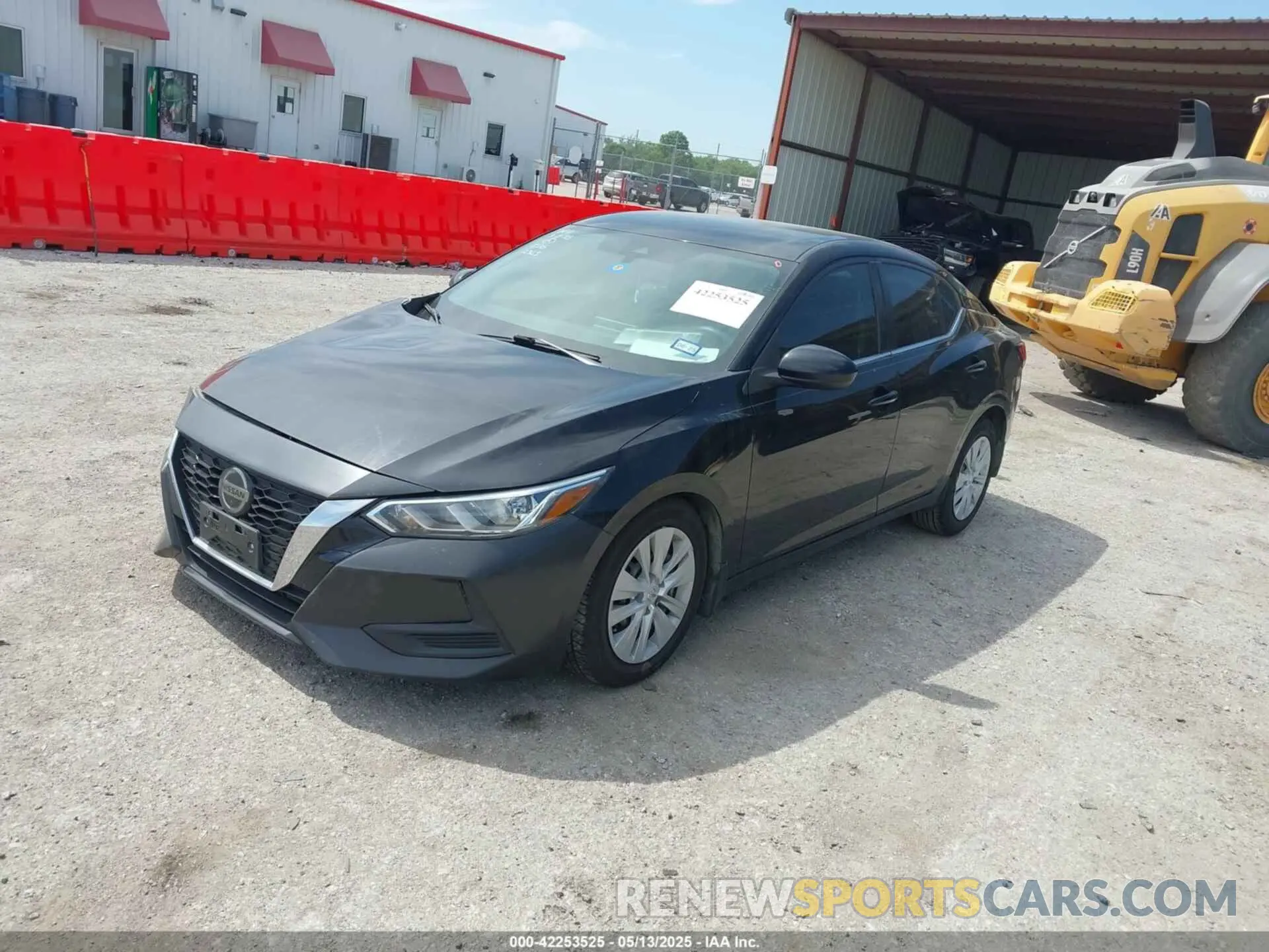 2 Photograph of a damaged car 3N1AB8BV7MY292363 NISSAN SENTRA 2021