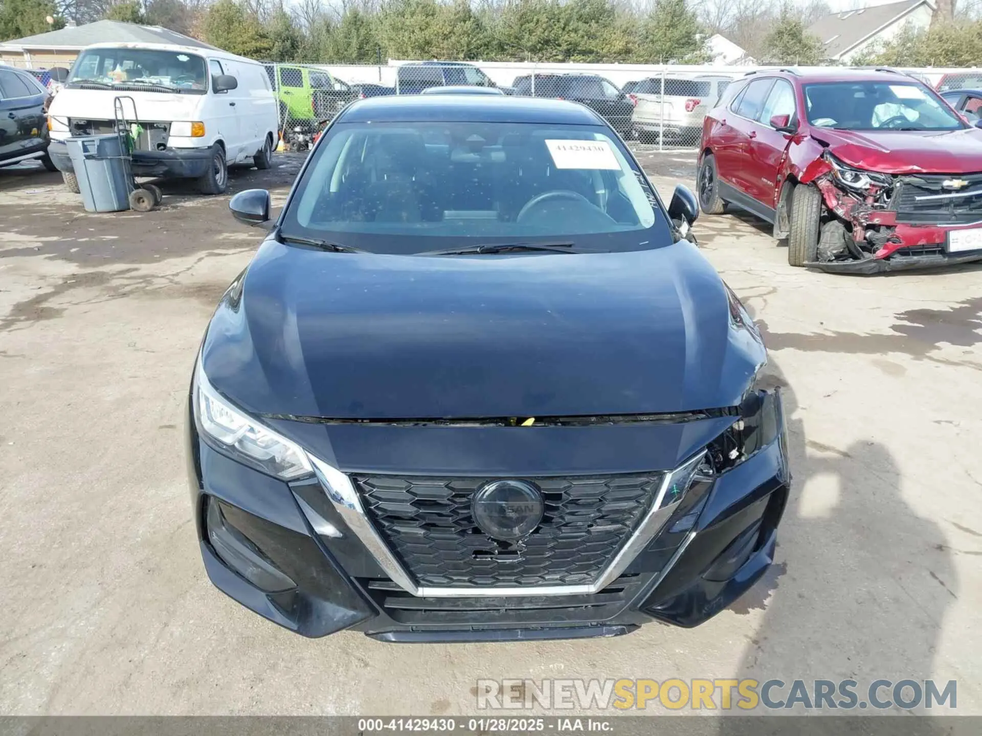 13 Фотография поврежденного автомобиля 3N1AB8BV7MY325622 NISSAN SENTRA 2021