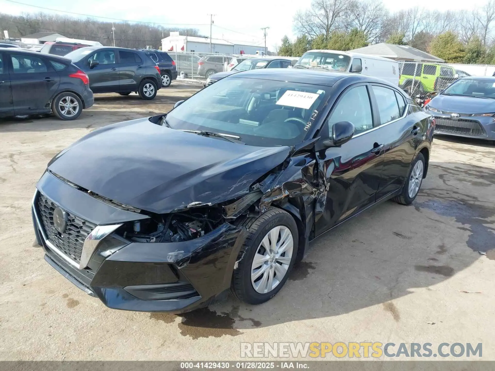 6 Фотография поврежденного автомобиля 3N1AB8BV7MY325622 NISSAN SENTRA 2021