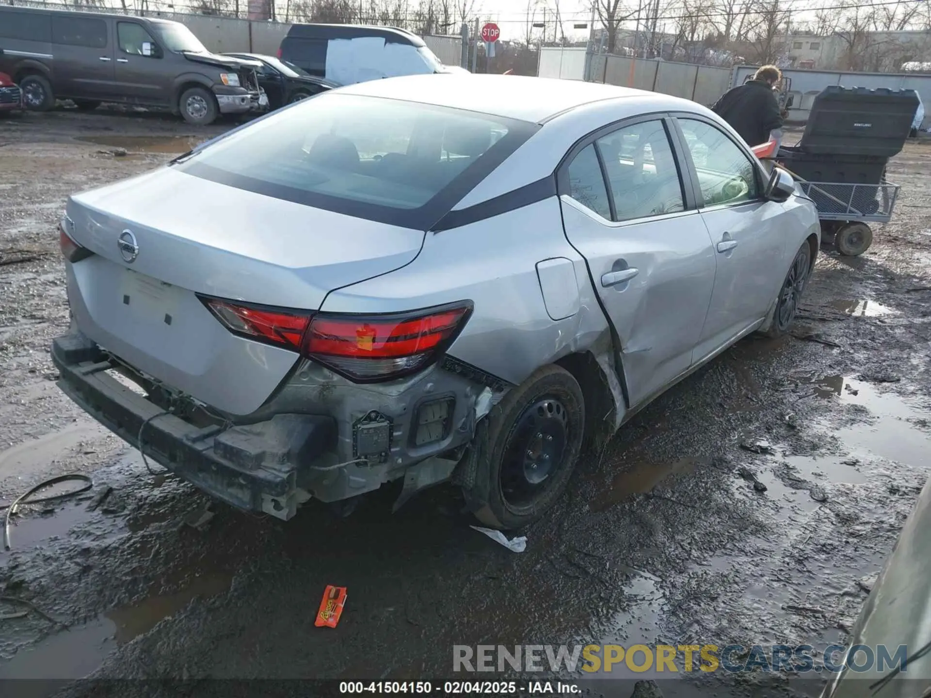 4 Фотография поврежденного автомобиля 3N1AB8BV8MY212729 NISSAN SENTRA 2021