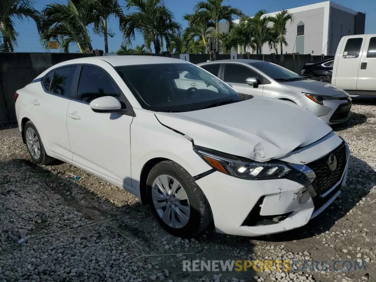 4 Photograph of a damaged car 3N1AB8BV8MY284952 NISSAN SENTRA 2021