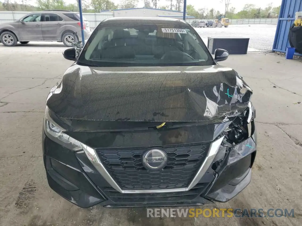 5 Photograph of a damaged car 3N1AB8BV8MY285776 NISSAN SENTRA 2021