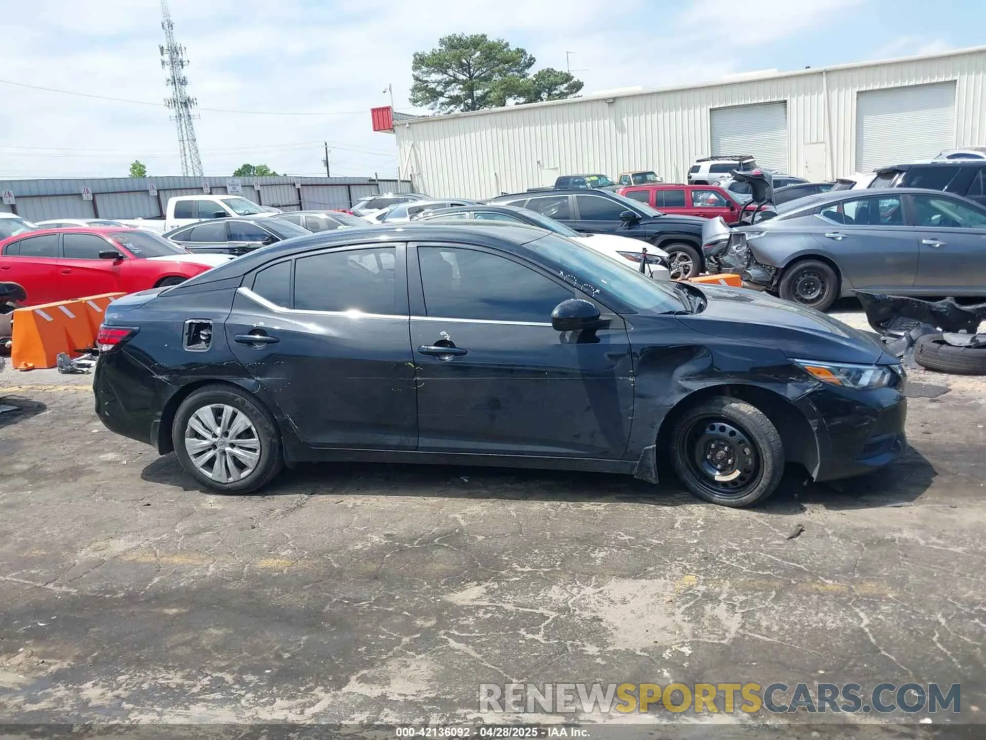 13 Photograph of a damaged car 3N1AB8BV8MY301880 NISSAN SENTRA 2021