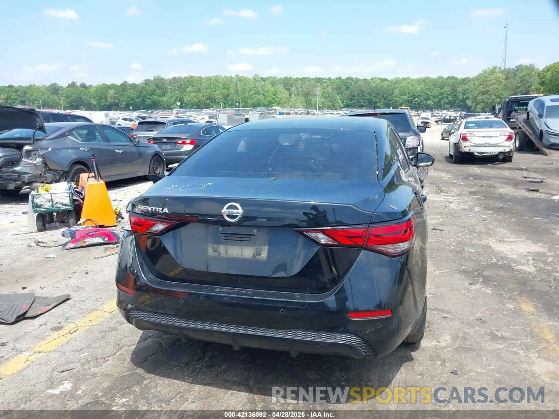 16 Photograph of a damaged car 3N1AB8BV8MY301880 NISSAN SENTRA 2021