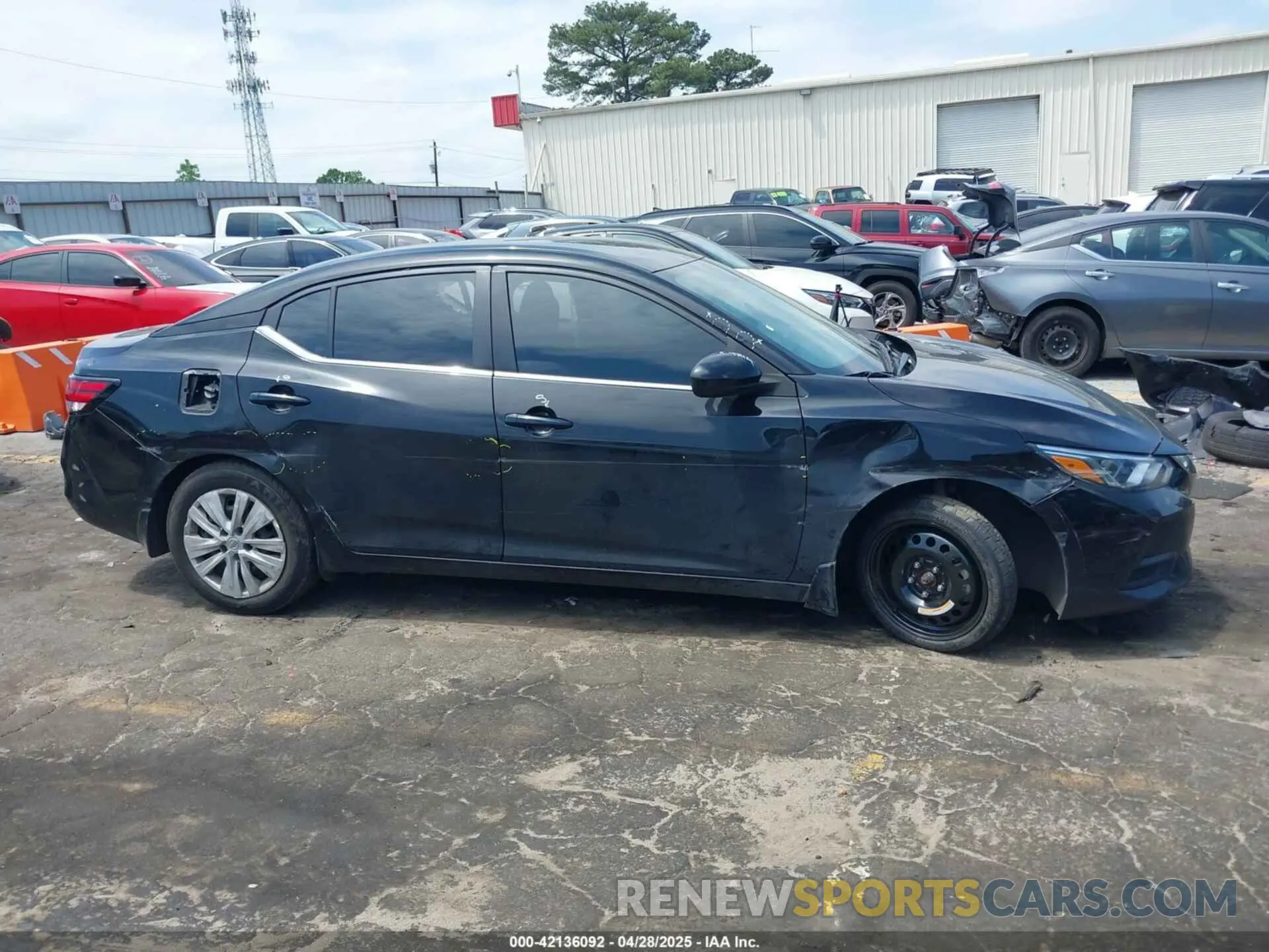17 Photograph of a damaged car 3N1AB8BV8MY301880 NISSAN SENTRA 2021