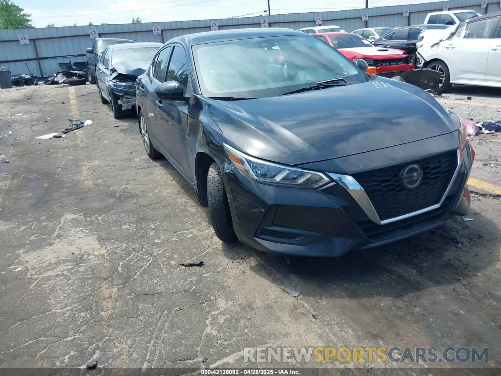 18 Photograph of a damaged car 3N1AB8BV8MY301880 NISSAN SENTRA 2021