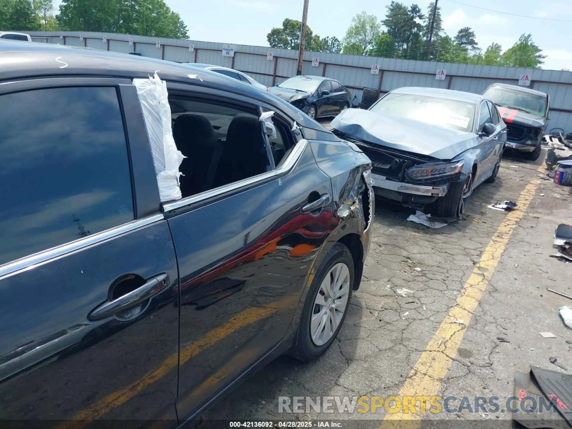 19 Photograph of a damaged car 3N1AB8BV8MY301880 NISSAN SENTRA 2021