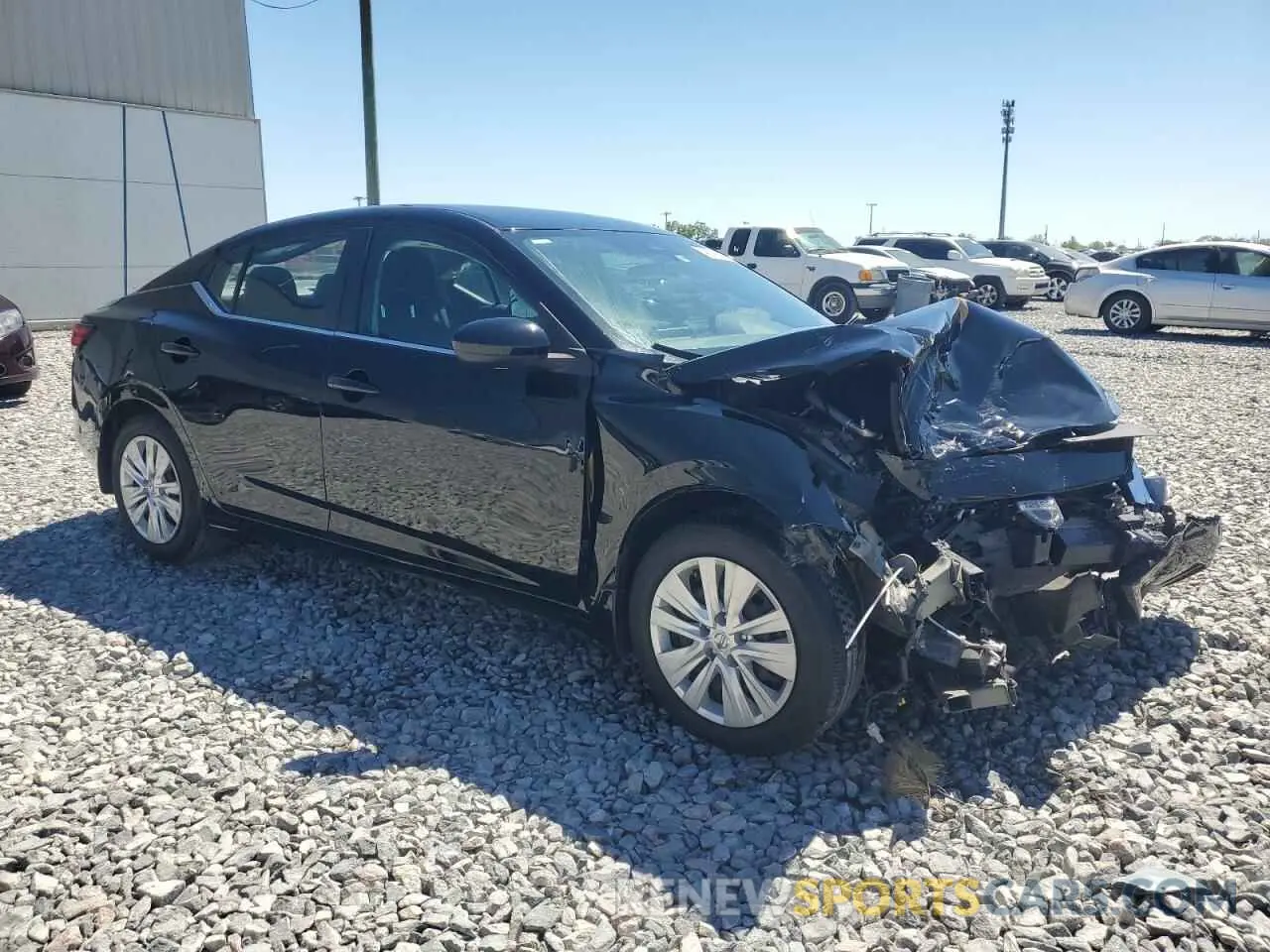 4 Photograph of a damaged car 3N1AB8BVXMY212912 NISSAN SENTRA 2021