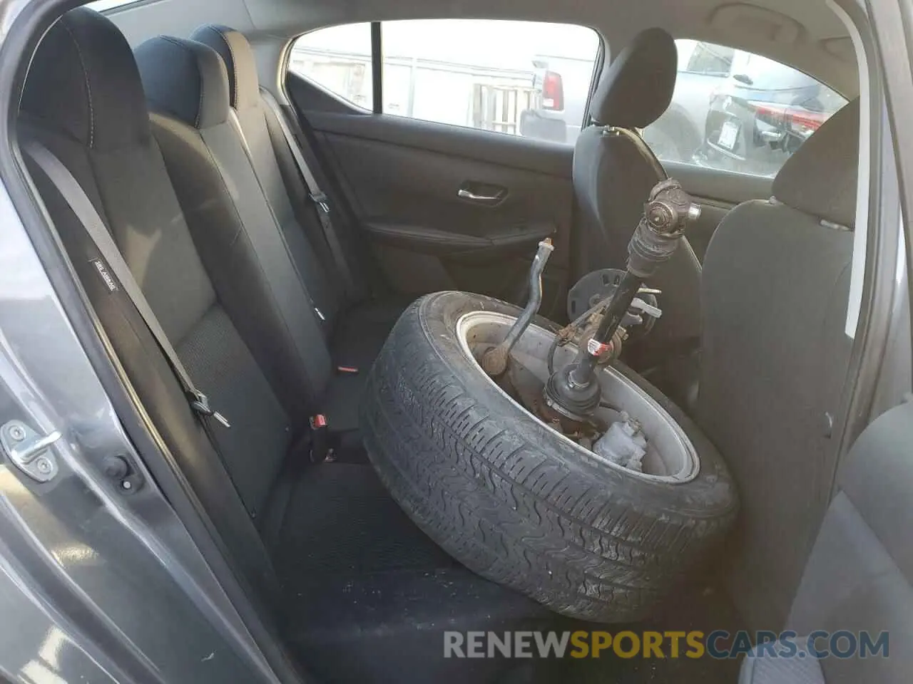 10 Photograph of a damaged car 3N1AB8BVXMY233081 NISSAN SENTRA 2021