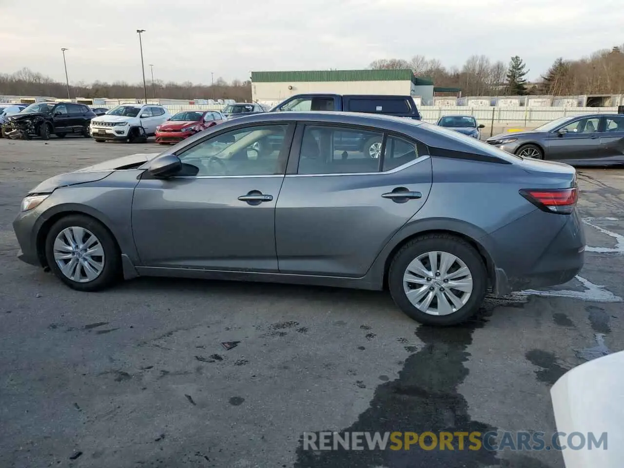 2 Photograph of a damaged car 3N1AB8BVXMY233081 NISSAN SENTRA 2021