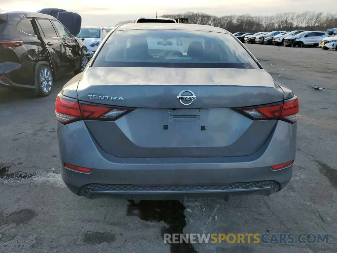 6 Photograph of a damaged car 3N1AB8BVXMY233081 NISSAN SENTRA 2021