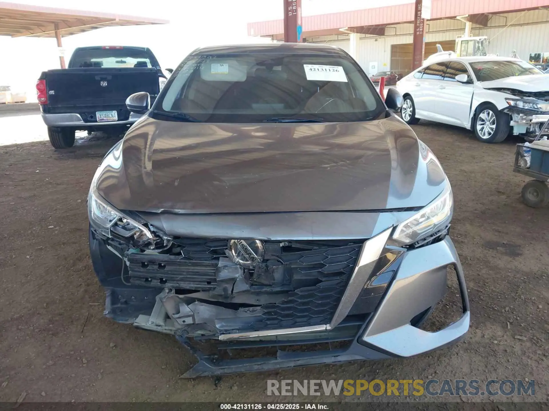 12 Photograph of a damaged car 3N1AB8BVXMY291112 NISSAN SENTRA 2021