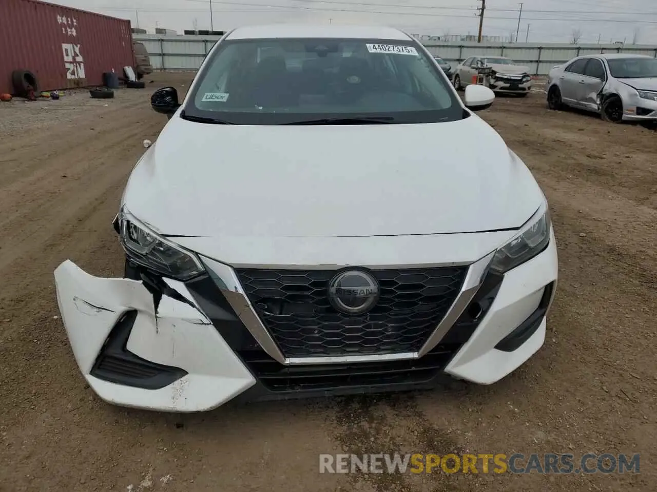 5 Photograph of a damaged car 3N1AB8CV0MY209483 NISSAN SENTRA 2021