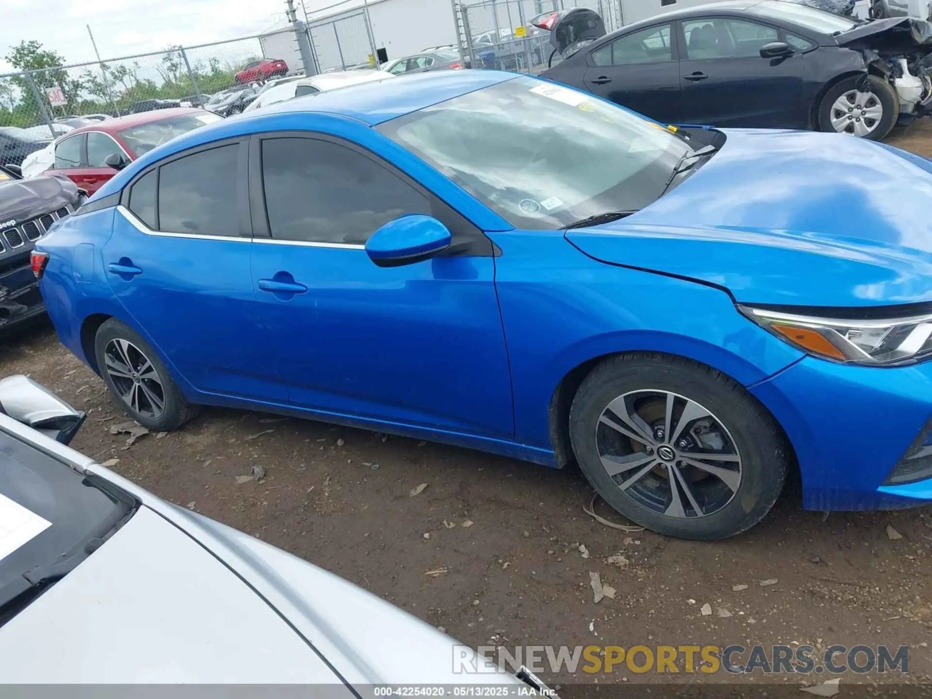 13 Photograph of a damaged car 3N1AB8CV0MY210293 NISSAN SENTRA 2021